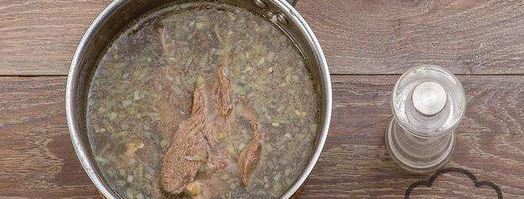 харчо с классическом соусом ткемали и бараниной. Шаг 5