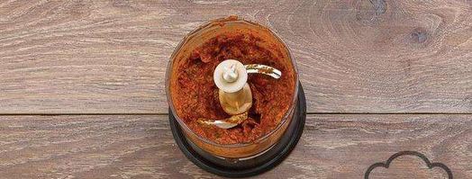 харчо с классическом соусом ткемали и бараниной. Шаг 7