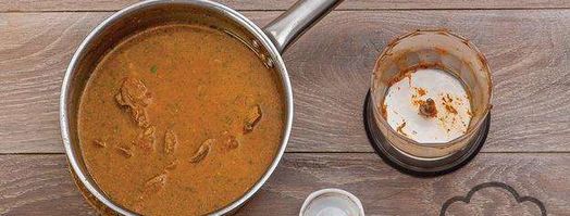 харчо с классическом соусом ткемали и бараниной. Шаг 8