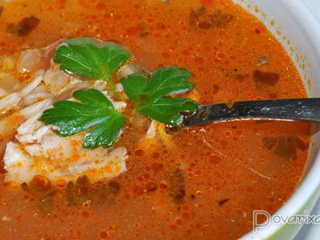 Рецепт харчо с курицей