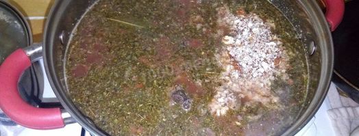 харчо с орехами и черносливом. Шаг 8