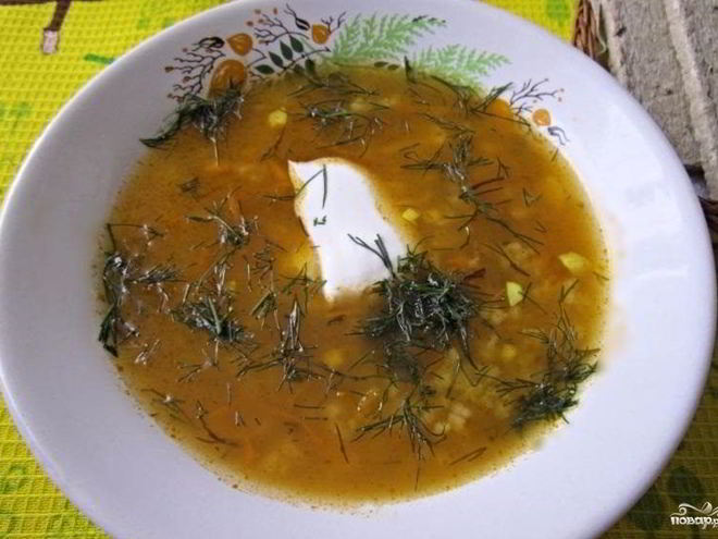 Рецепт харчо вегетарианский