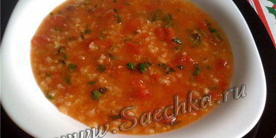 Постный харчо