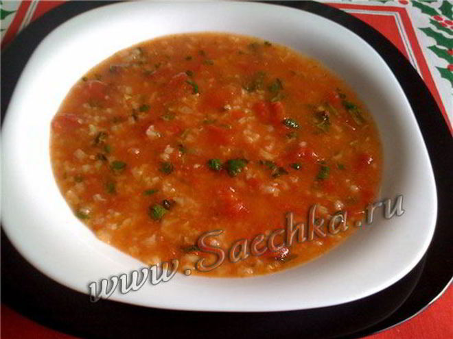 Рецепт постного харчо