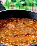 Постный суп харчо