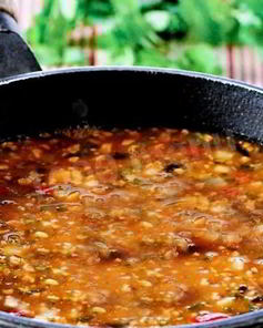 Постный суп харчо