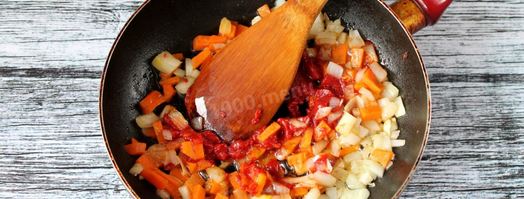 суп харчо из свинины с рисом. Шаг 7