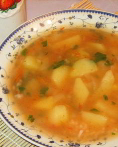 Суп Харчо постный