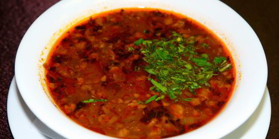 Суп Харчо с черносливом