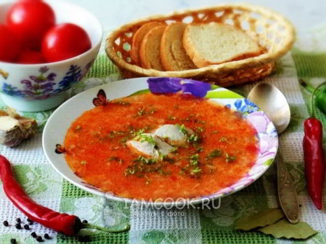 Рецепт супа харчо с индейкой