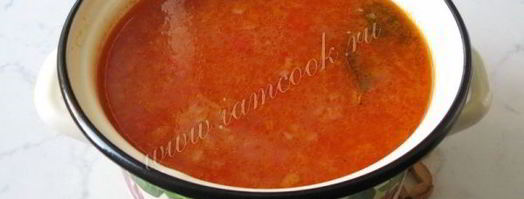 суп харчо с индейкой. Шаг 10