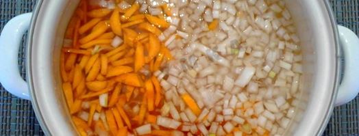 суп харчо с картошкой рисом и курицей. Шаг 5