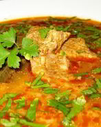 Суп харчо с томатной пастой