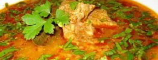 суп харчо с томатной пастой. Шаг 6