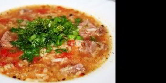 Суп харчо вегетарианский