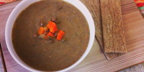 Чечевичный суп-пюре