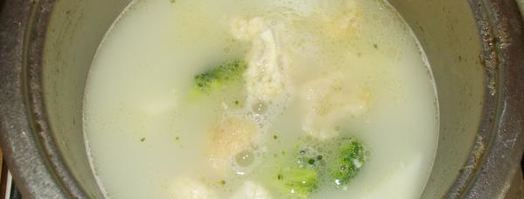 детский куриный суп-пюре для 10 месяцев. Шаг 6