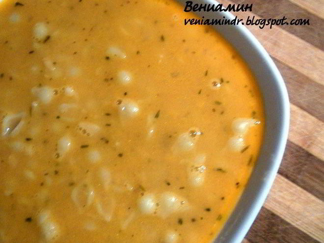 Рецепт фасолевого супа-пюре с пастой и розмарином