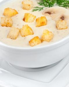 Грибной суп-пюре