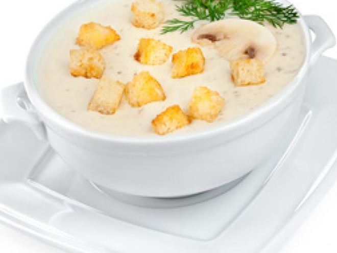 Рецепт грибного супа-пюре