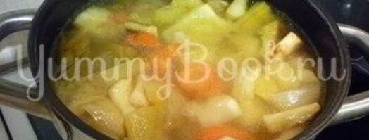 кабачковый суп-пюре из запеченных овощей. Шаг 15