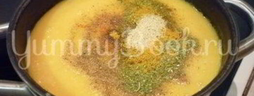 кабачковый суп-пюре из запеченных овощей. Шаг 18