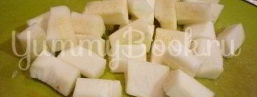 кабачковый суп-пюре из запеченных овощей. Шаг 5