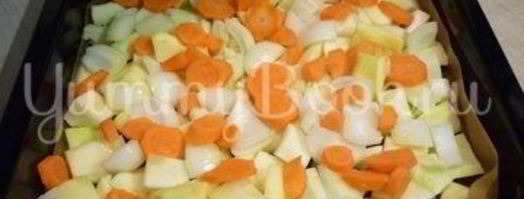 кабачковый суп-пюре из запеченных овощей. Шаг 9