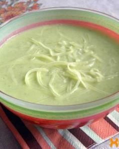 Кабачковый суп пюре