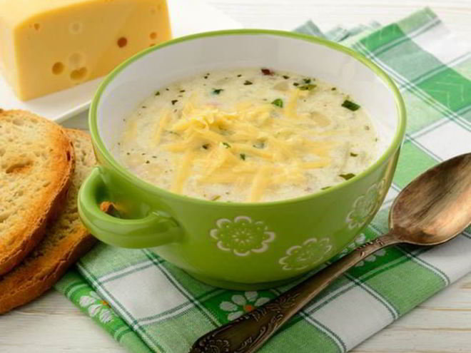 Рецепт картофельного супа-пюре с луком пореем