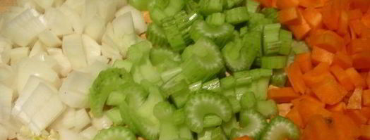 нежный крем-суп из каштанов с красным вином и пюре из сельдерея. Шаг 4