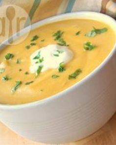 Овощной суп пюре с тыквой