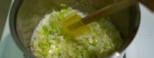 сливочный суп-пюре с шампиньонами. Шаг 4