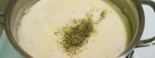 сливочный суп-пюре с шампиньонами. Шаг 9