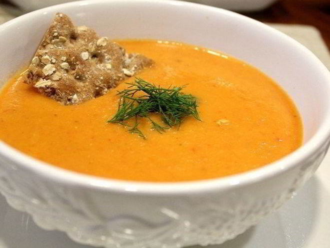 Рецепт супа-пюре из баклажанов со сливками