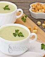 Суп-пюре из брокколи и цветной капусты