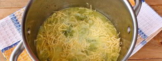 суп-пюре из брокколи и цветной капусты. Шаг 9