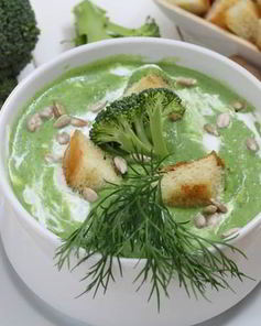 Суп-пюре из брокколи