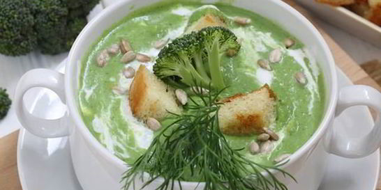Суп-пюре из брокколи