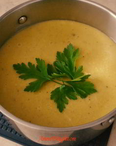Суп-пюре из чечевицы