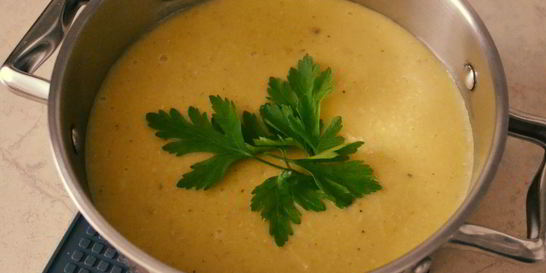 Суп-пюре из чечевицы