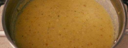 суп-пюре из чечевицы. Шаг 4