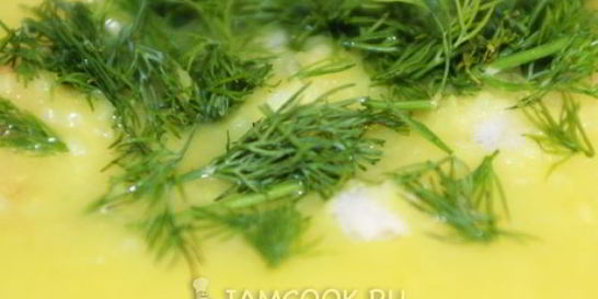 Суп-пюре из кабачков цукини