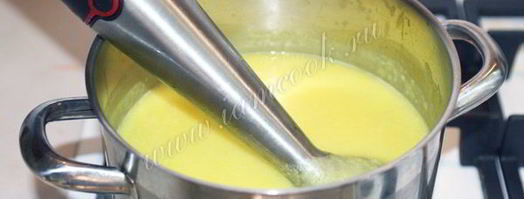 суп-пюре из кабачков цукини. Шаг 11