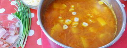 суп-пюре из нута с карри. Шаг 14