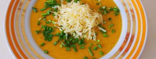 суп-пюре из нута с карри. Шаг 20