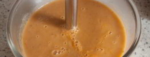 суп-пюре из печеных баклажанов. Шаг 8