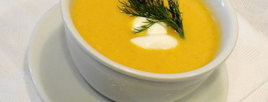 суп-пюре из репы, сельдерея, курицы и тыквы. Шаг 7