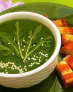 Суп-пюре из руколы