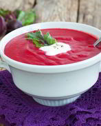 Суп-пюре из свеклы